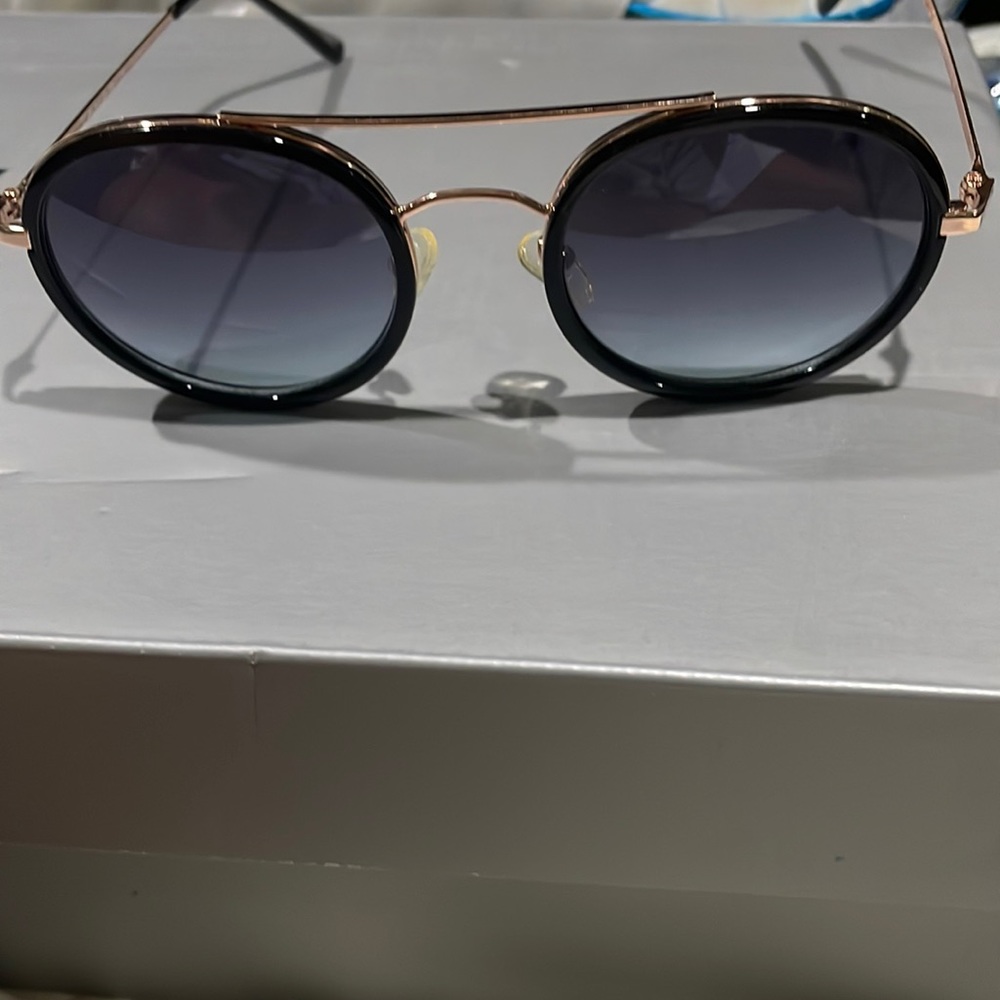 Glasses with black shades